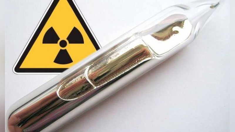 'Rossiyada radioaktiv moddasi bo`lgan kapsula yo`qolib qoldi.  Kapsula solingan konteyner uchun mukofot e`lon qilindi.'ning rasmi