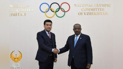 'Osiyo engil atletika assosiasiyasi rahbari MOQda qabul qilindi'ning rasmi