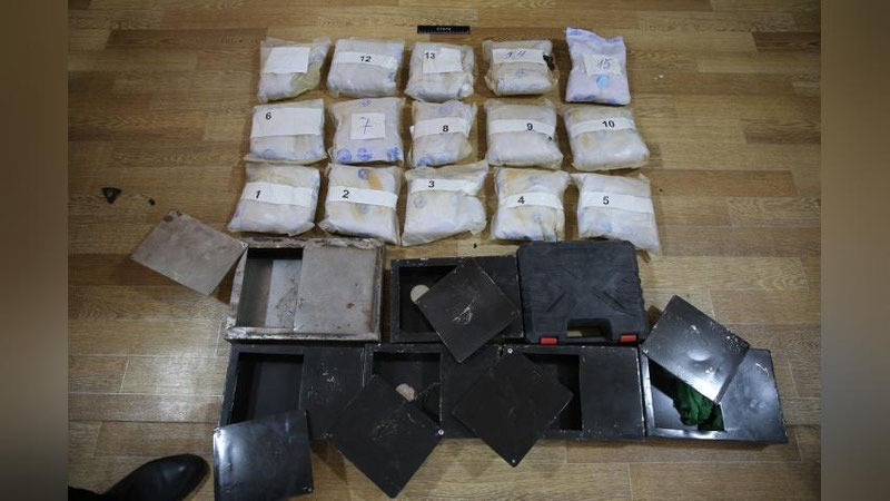 Изрображение 'НА ПРИГРАНИЧНОМ ПОСТУ "БЕКАБАД" ИЗЪЯТО 15 КГ ГЕРОИНА'