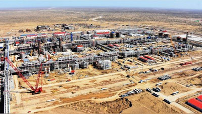 'XITOY KORPORASIYaSI O`ZBEKISTONDA GAZ QAZIB OLIShNI BOShLADI'ning rasmi