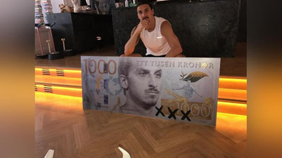 'ШВЕЦИЯДА ЗЛАТАННИНГ СУРАТИ ТУШИРИЛГАН 1000 КРОНАЛИК КУПЮРА ПАЙДО БЎЛДИ (ФОТО)'ning rasmi