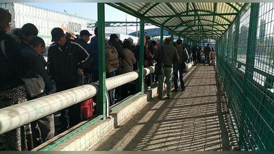 '"Дўстлик" назорат-ўтиш пунктидаги тирбандликларга барҳам берилади 'ning rasmi