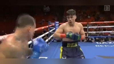Изрображение 'Бектемир Меликузиев потерпел первое поражение на профессиональном ринге (видео)'