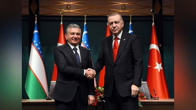 'Shavkat Mirziyoev Erdog`anga "Togg" elektromobili uchun minnatdorlik bildirdi'ning rasmi