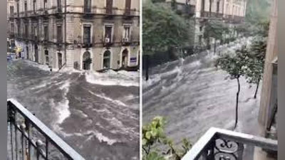 'Italiyada yog`ingarchilik kuchli toshqinlarni keltirib chiqardi'ning rasmi