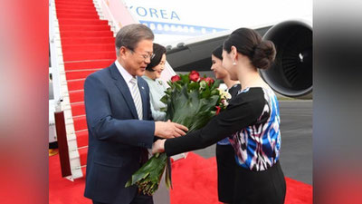 Изрображение 'ПРЕЗИДЕНТ ЮЖНОЙ КОРЕИ НАЧАЛ ВИЗИТ С ПОСЕЩЕНИЯ УНИВЕРСИТЕТА ИНХА'