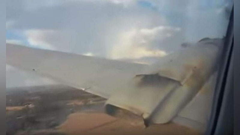 Изрображение 'АВИАПАССАЖИР СНЯЛ КРУШЕНИЕ САМОЛЕТА ИЗ САЛОНА (ВИДЕО)'