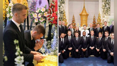 '"Lester" futbolchilari Bangkokdagi dafn marosimiga borishdi (foto)'ning rasmi