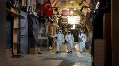 Изрображение 'В Турции до 17 мая вводится полный локдаун'