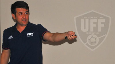 'ФАРҲОД АБДУЛЛАЕВ U-17 ЖАҲОН ЧЕМПИОНАТИДА ҲАКАМЛАР ИШИГА БАҲО БЕРАДИ 'ning rasmi