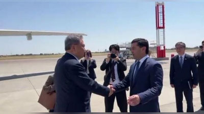 Изрображение 'В Узбекистан прибыл глава МИД Республики Корея'