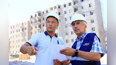 '​ARZON VA KO`P QAVATLI UY-JOYLAR QURILIShI IZChIL DAVOM ETTIRILADI'ning rasmi