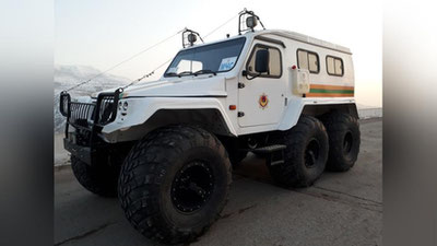 Изрображение 'МЧС ИСПЫТЫВАЕТ НА КАМЧИКЕ СОВРЕМЕННЫЙ РОССИЙСКИЙ ВЕЗДЕХОД (ФОТО)'