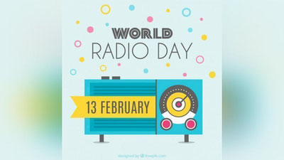 '13 fevral – Butunjahon radio kuni'ning rasmi