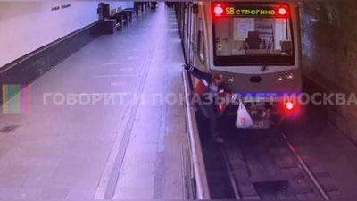 Изрображение 'Житель Москвы арестован на 9 суток за прогулку по тоннелю метро (видео)'