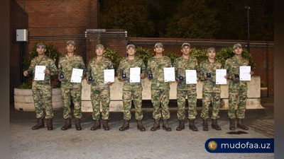 Изрображение 'Военнослужащие Узбекистана повторили прошлогодний успех на "Кембрийским патруле" в Британии'