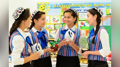 'NAMUNAVIY YoShLAR ETAKChISI XONASINING TAQDIMOT MAROSIMI BO`LIB O`TDI'ning rasmi