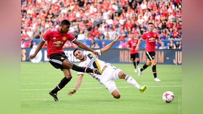 '“Манчестер Юнайтед” ўртоқлик ўйинида АҚШ жамоасини “ер тишлатди” 'ning rasmi