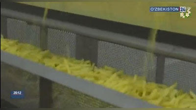 Изрображение 'В ТАШКЕНТЕ ЗАПУСТИЛИ ПЕРВЫЙ В РЕГИОНЕ ЗАВОД ПО ВЫПУСКУ КАРТОШКИ ФРИ (ВИДЕО)'