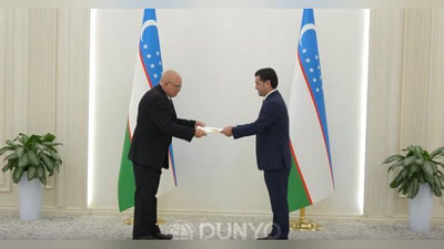 Изрображение 'Глава МИД Узбекистана принял нового посла Кубы'