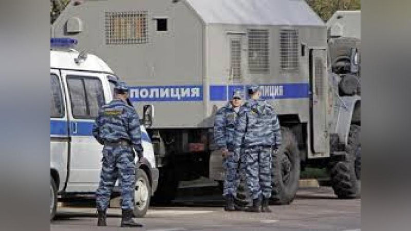 'Checheniston poytaxti Grozniy shahrida joylashgan cherkovga hujum uyushtirildi 'ning rasmi