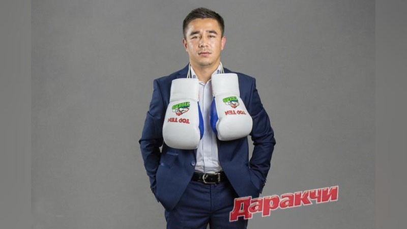 'Hasanboy  DO`SMATOV: "NOMDOR SPORTChIDAN  BEZORI ChIQMAYDI”'ning rasmi