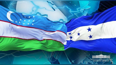 'Shavkat Mirziyoev Gonduras Prezidentini tabrikladi'ning rasmi