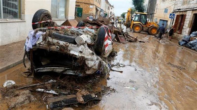 'Ispaniyada sodir bo`lgan toshqin 10 kishini hayotdan olib ketdi'ning rasmi