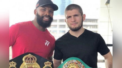 'Xabib Nurmagomedov Dubayda'ning rasmi