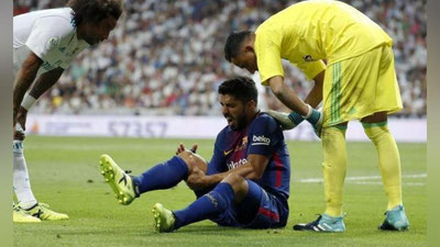 'ЛУИС СУАРЕСНИНГ ЖАРОҲАТИ ЖИДДИЙ БЎЛИБ ЧИҚДИ'ning rasmi