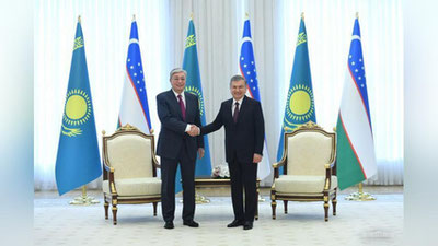 Изрображение 'УЗБЕКИСТАН И КАЗАХСТАН ПОДПИСАЛИ РЯД СОГЛАШЕНИЙ (СПИСОК)'