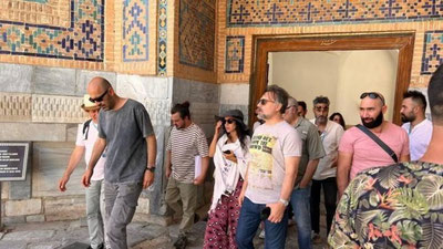 Изрображение 'В Самарканде проходят съемки турецкого сериала'