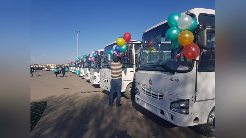 'Chekka tuman va qishloqlarimiz aholisiga ham zamonaviy avtotransport xizmati ko`rsatiladi'ning rasmi