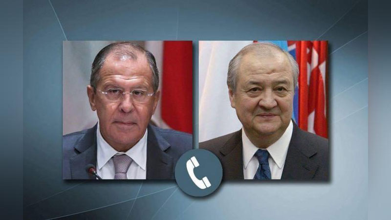 Изрображение 'Главы МИД РФ и Узбекистана обсудили планируемый госвизит Шавката Мирзиёева в Россию'