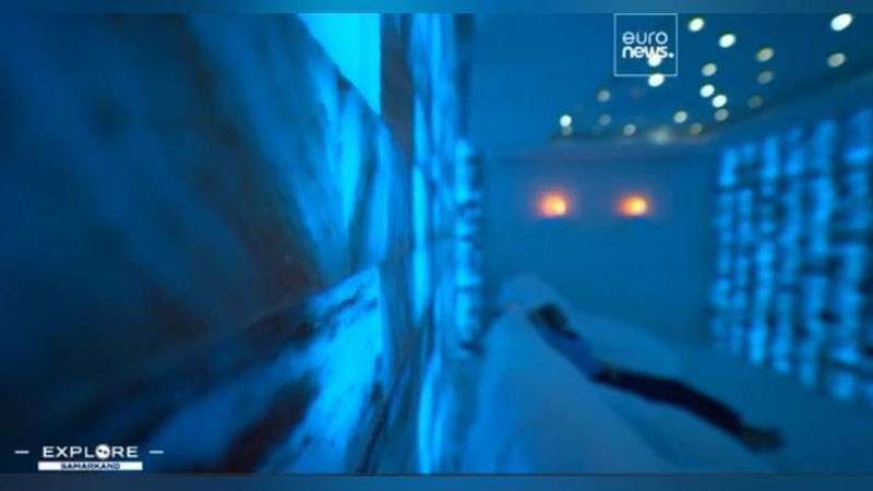 Изрображение 'Релакс в Самаркандском туристическом центре: мнение от Euronews (видео)'