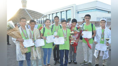 'O`zbekistonlik o`quvchilar matematika bo`yicha xalqaro musobaqada g`alaba qozondilar'ning rasmi