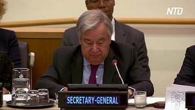 'BMT kotibi tashkilotning moliyaviy resurslari tugab borayotganini ma`lum qildi'ning rasmi