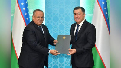 Изрображение 'Глава МИД Узбекистана принял нового посла Алжира'