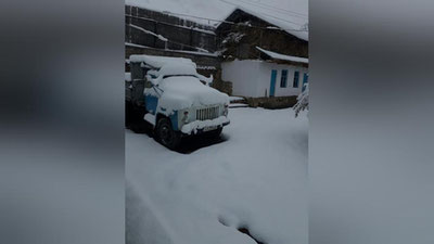 Изрображение 'ФОТО, ВИДЕО: ОКТЯБРЬСКИЙ СНЕГОПАД В ГОРАХ УЗБЕКИСТАНА'