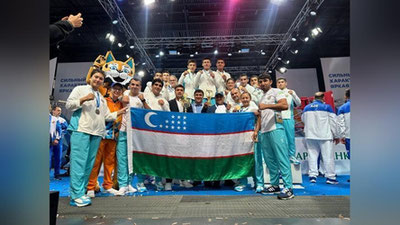 Изрображение 'Узбекские спортсмены заняли третье место в общекомандном зачете на играх СНГ в Беларуси'