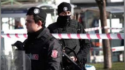 'Turkiyada portlashi oqibatida 8 nafar polisiyachi jarohat oldi'ning rasmi