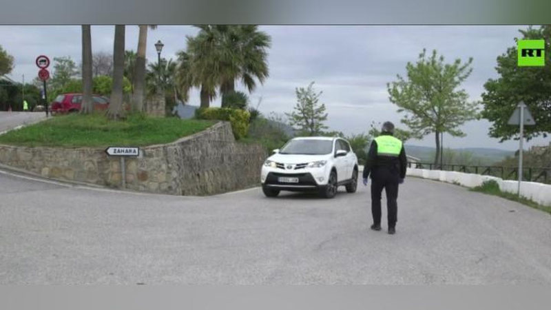 Изрображение 'В испанском городе ни один человек не заразился коронавирусом (видео)'