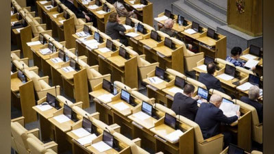 Изрображение 'Госдума РФ приняла закон о конфискации имущества по делам о фейках о российской армии'