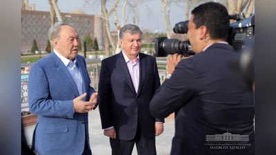 Изрображение 'НУРСУЛТАН НАЗАРБАЕВ ПОСЕТИЛ В НАВРУЗ САМАРКАНД'