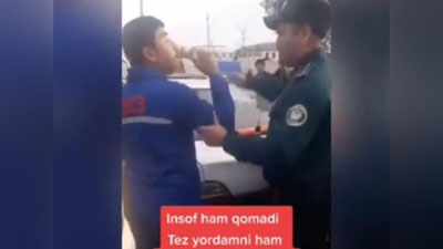 Изрображение 'В ГУБДД объяснили, почему сотрудник ДПС остановил автомобиль скорой помощи (видео)'