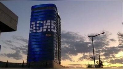 Изрображение 'На отеле Hilton в Ташкенте появились слова благодарности врачам (видео)'