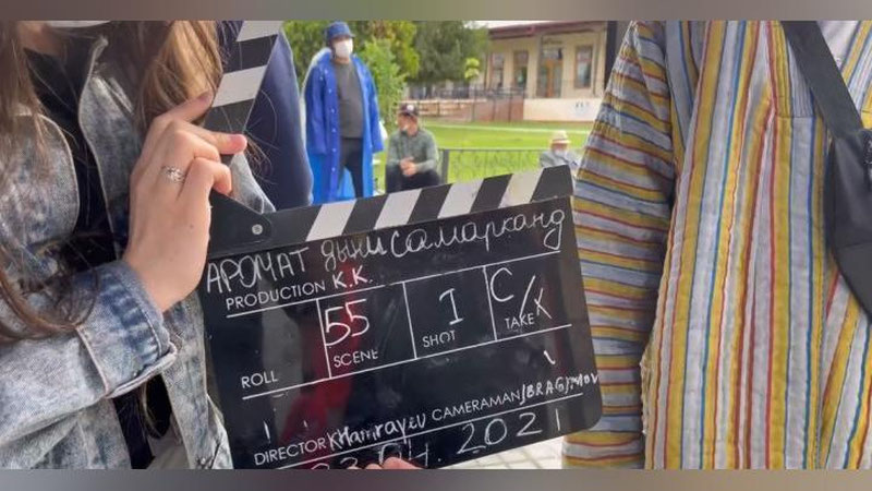 Изрображение 'Али Хамраев приступил к съемкам фильма «Аромат дыни в Самарканде» (видео)'