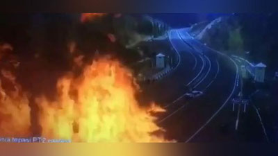 Изрображение 'МЧС сообщило, что в ДТП на "Камчике" погиб водитель грузовика (видео)'