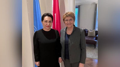Изрображение 'Глава Сената Узбекистана провела встречу с Президентом Швейцарии'