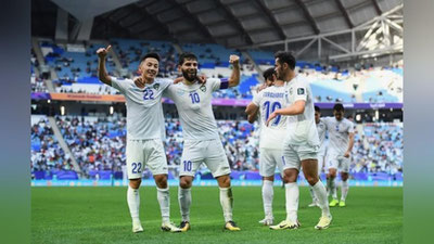 Изрображение 'Узбекистан вышел в четвертьфинал Кубка Азии по футболу (видео)'